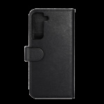 essentials Samsung Galaxy S22+ PU wallet,detach, 3 card,Black essentials Samsung Galaxy S22+ PU wallet,detach, 3 card,Black