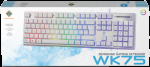deltaco_gaming WK75 RGB keyboard 105 keys Nordic membrane switches orange deltaco_gaming WK75 RGB keyboard 105 keys Nordic membrane switches orange