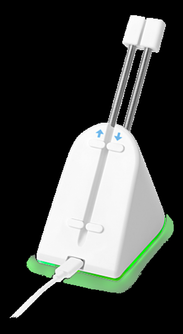 deltaco_gaming Mouse Bungee, vit/RGB