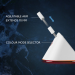 deltaco_gaming Mouse Bungee, vit/RGB