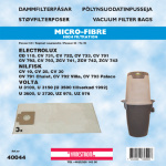 hanestroem Vacuum cleaner bags Hanestrom Electrolux CD bag