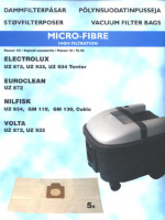 hanestroem Dammsugarpåsar Hanestrom Elux.Volta.Nilfisk 872 5ST