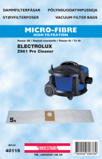hanestroem Dammsugarpåsar Hanestrom Electrolux Z961 5P