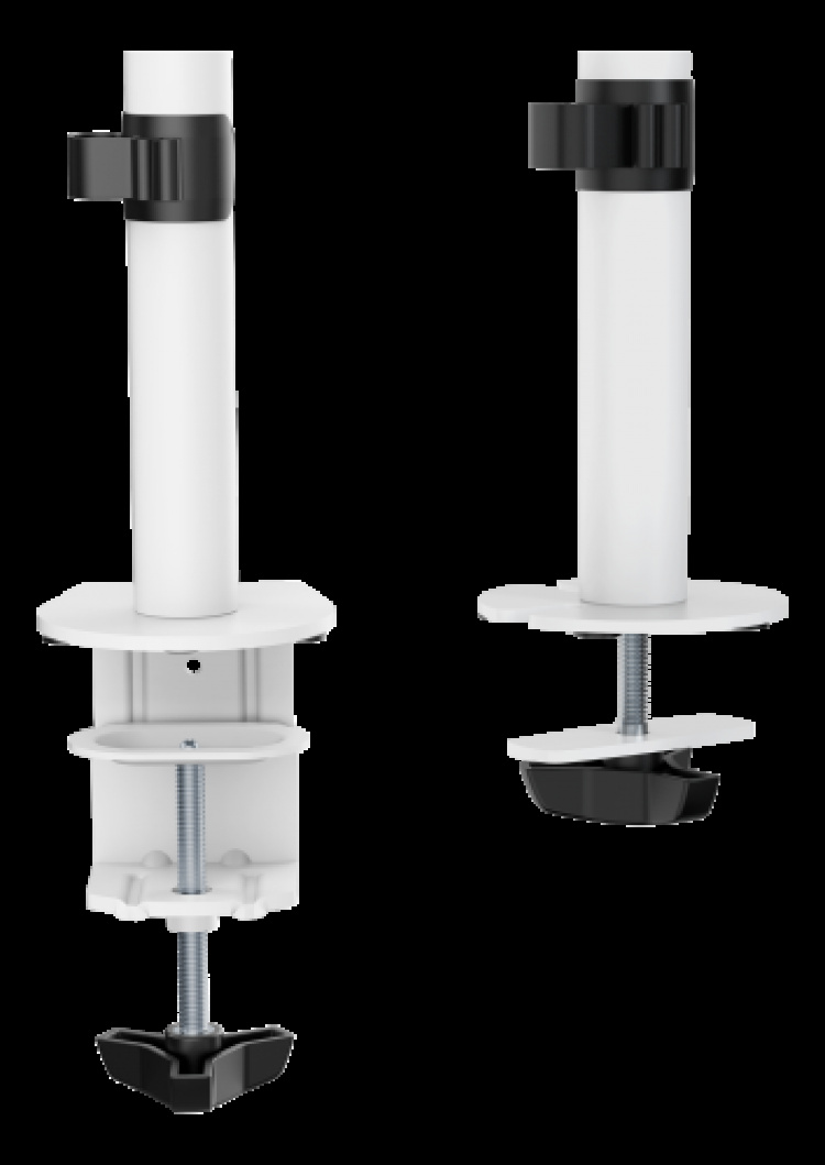 deltaco_gaming WHITE LINE WA86 Dual-monitor desk arm, 13-32