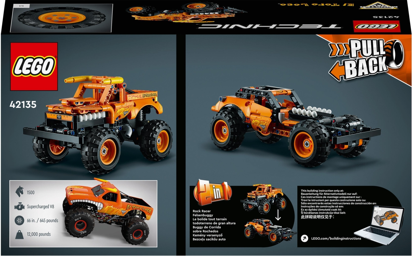 Buy LEGO Technic 42135 Monster Jam™ El Toro Loco - Main Image