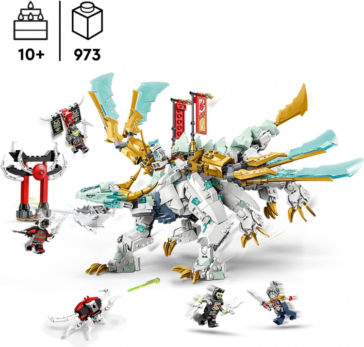 LEGO Ninjago 71786 - Zane’s Ice Dragon Creature