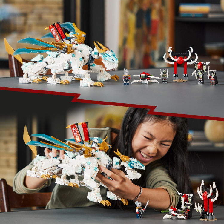 LEGO Ninjago 71786 - Zane’s Ice Dragon Creature