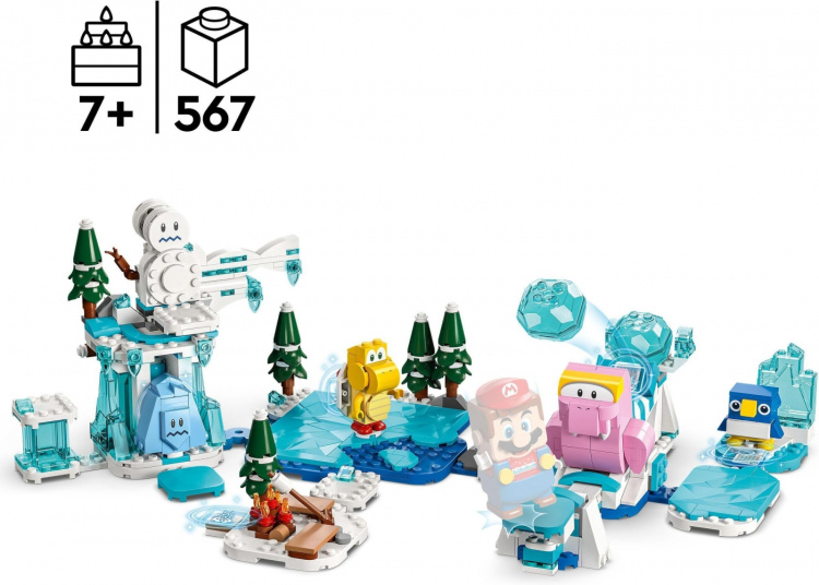 LEGO Super Mario 71417 - Fliprus Snow Adventure Expansion Set