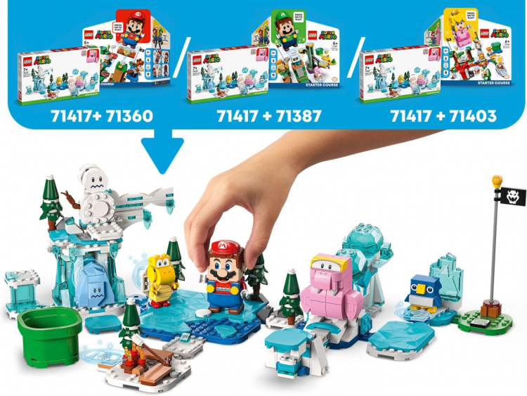 LEGO Super Mario 71417 - Fliprus Snow Adventure Expansion Set