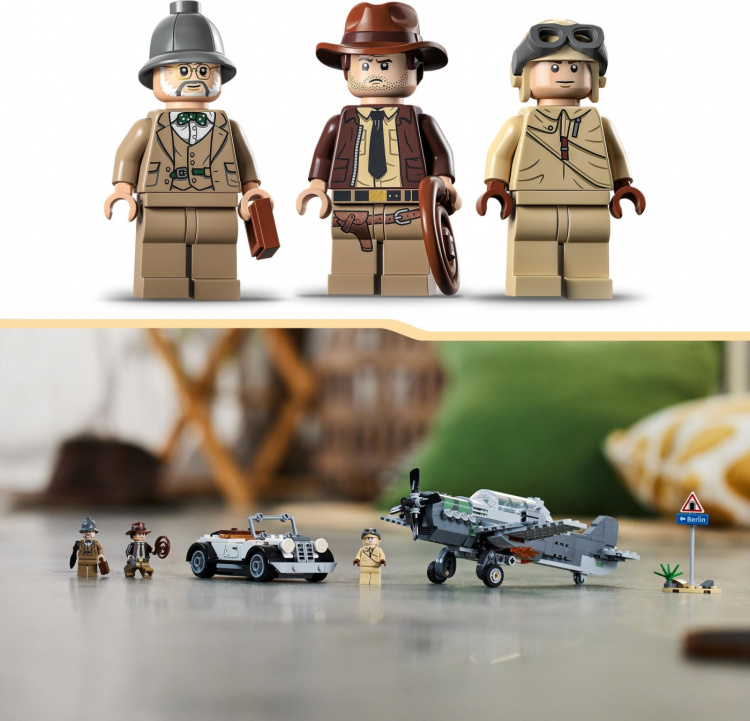 LEGO Indiana Jones 77012 - Fighter Plane Chase