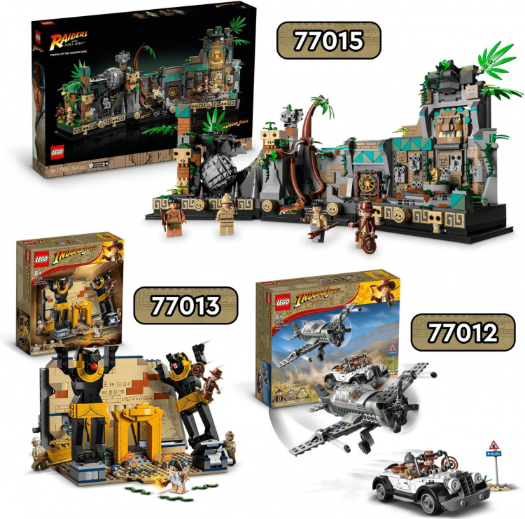 LEGO Indiana Jones 77013 - Escape from the Lost Tomb