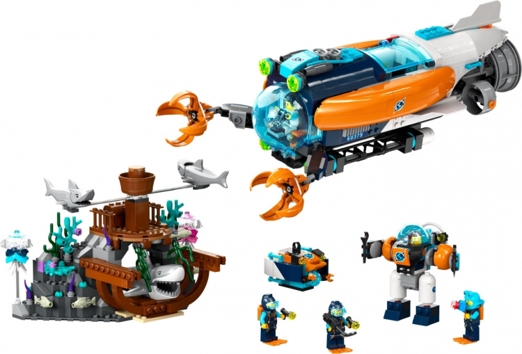 LEGO City Exploration 60379 - Deep-Sea Explorer Submarine