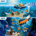 LEGO City Exploration 60379 - Deep-Sea Explorer Submarine
