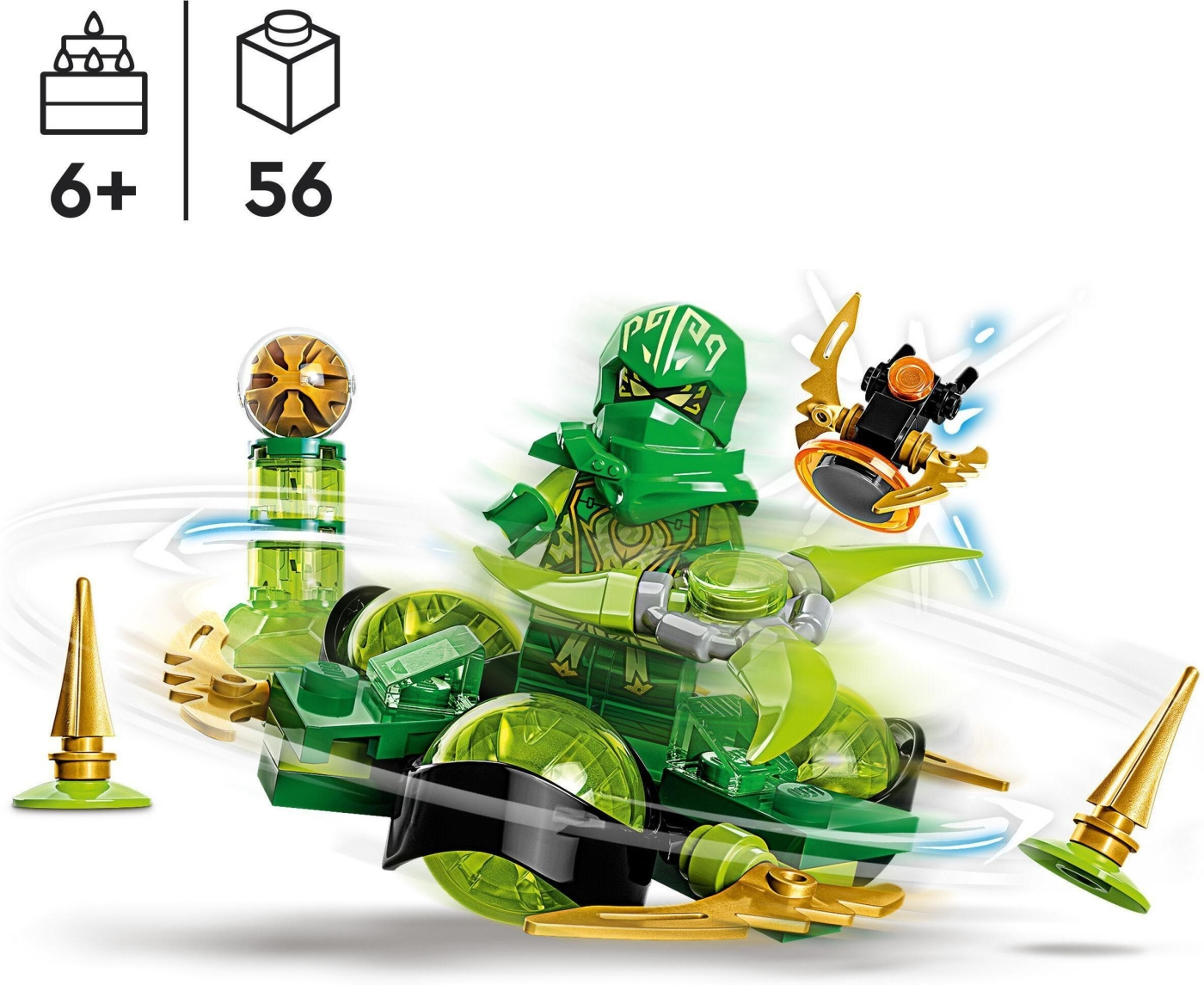 Buy LEGO Ninjago 71779 - Lloyd's Dragon Power Spinjitzu Spin