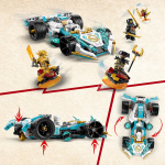 LEGO Ninjago 71791 - Zane’s Dragon Power Spinjitzu Race Car