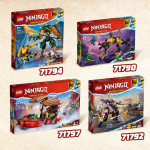 LEGO Ninjago 71792 - Sora\'s Transforming Mech Bike Racer