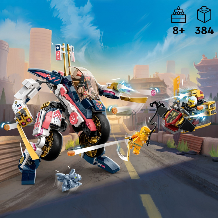 LEGO Ninjago 71792 - Sora\'s Transforming Mech Bike Racer