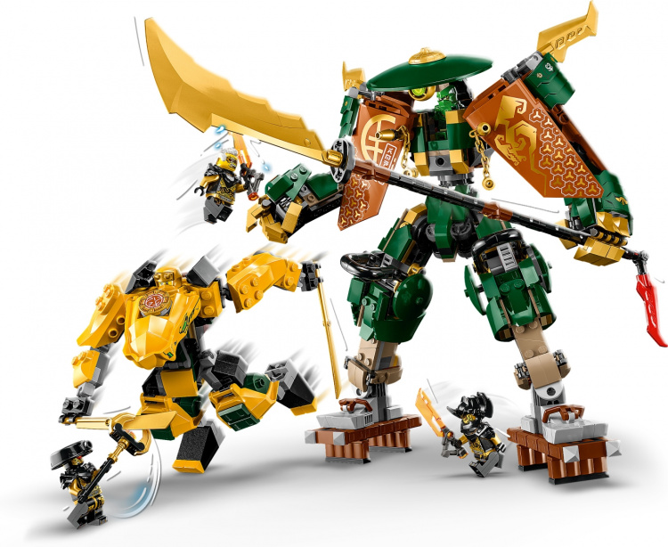 LEGO Ninjago 71794 - Lloyd and Arin\'s Ninja Team Mechs