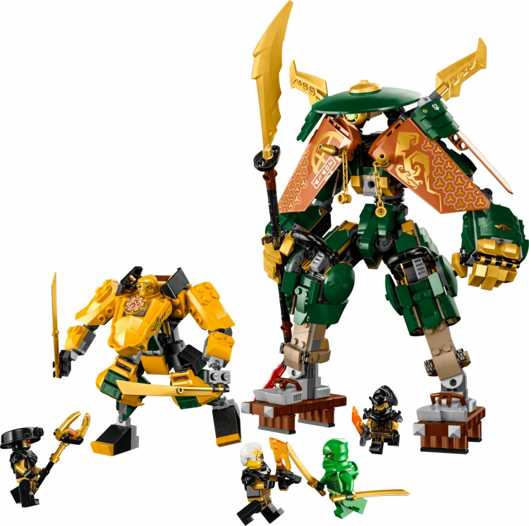 LEGO Ninjago 71794 - Lloyd and Arin\'s Ninja Team Mechs