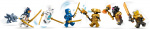 LEGO Ninjago 71796 - Elemental Dragon vs. The Empress Mech