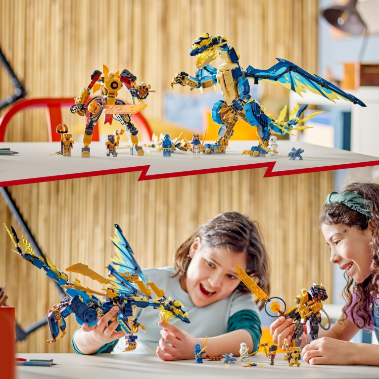 LEGO Ninjago 71796 - Elemental Dragon vs. The Empress Mech