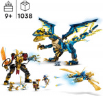 LEGO Ninjago 71796 - Elemental Dragon vs. The Empress Mech