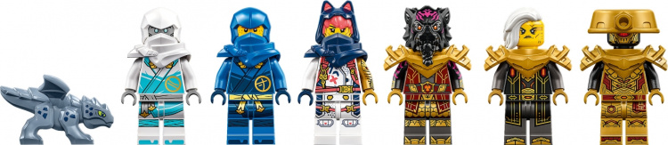 LEGO Ninjago 71796 - Elemental Dragon vs. The Empress Mech