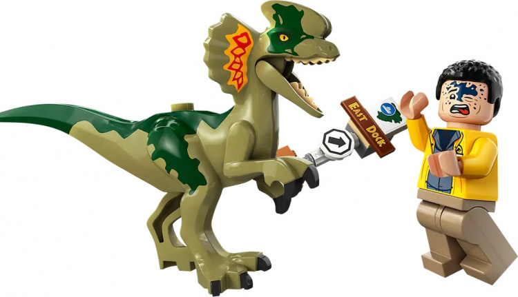 LEGO Jurassic World 76958 - Dilophosaurus Ambush