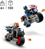 LEGO Super Heroes Marvel 76260 - Black Widow & Captain America Motorcycles
