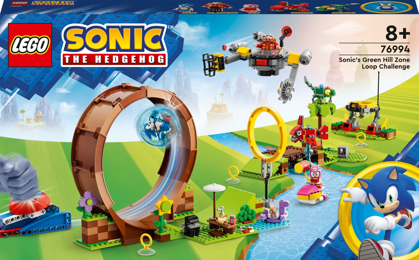 Sonic's Speed Sphere Challenge 76990, LEGO® Sonic the Hedgehog™