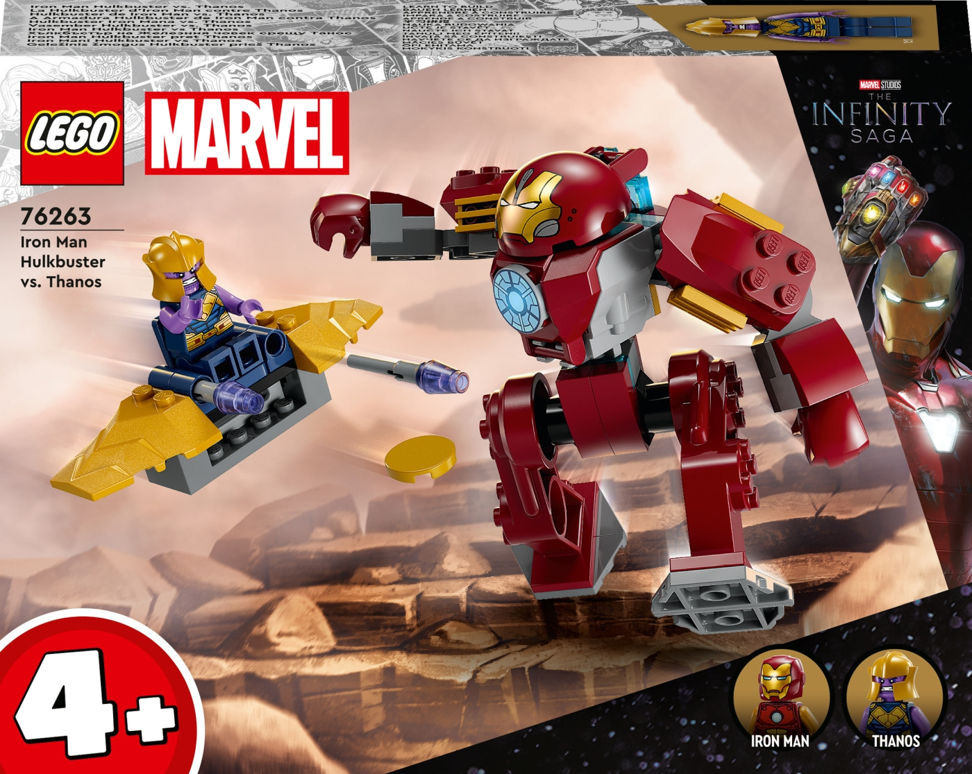 Buy LEGO Super Heroes Marvel 76263 Iron Man Hulkbuster vs. Thanos Tekni