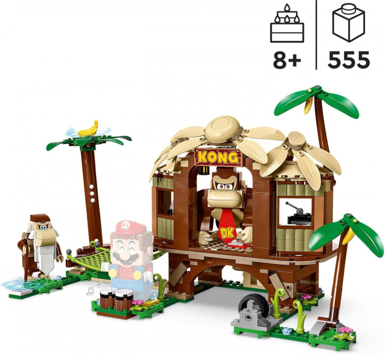 LEGO Super Mario 71424 - Donkey Kong\'s Tree House Expansion Set