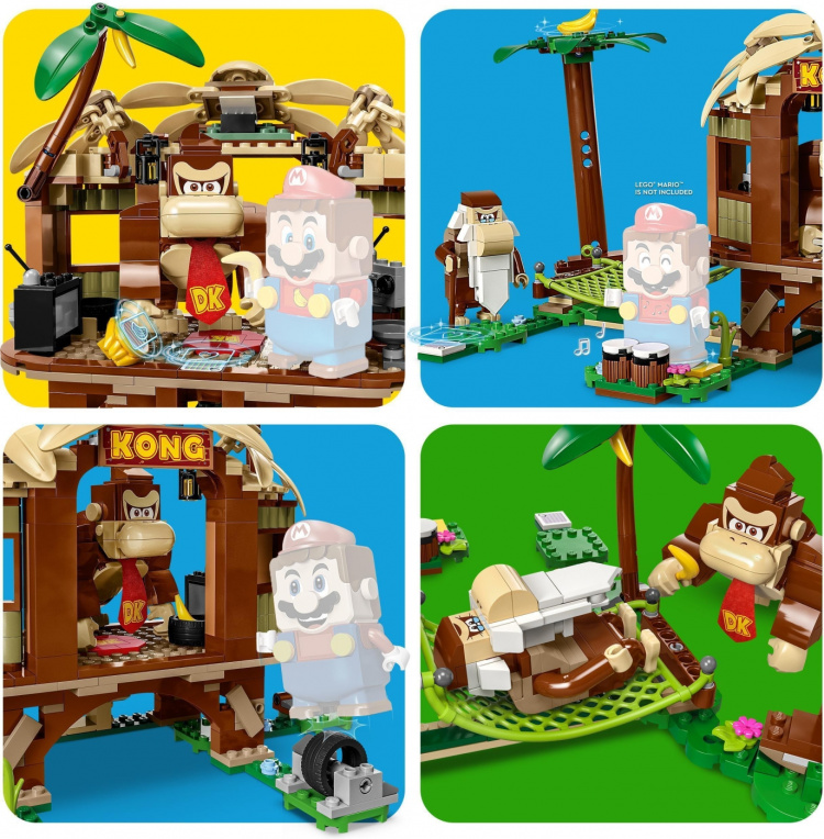 LEGO Super Mario 71424 - Donkey Kong\'s Tree House Expansion Set