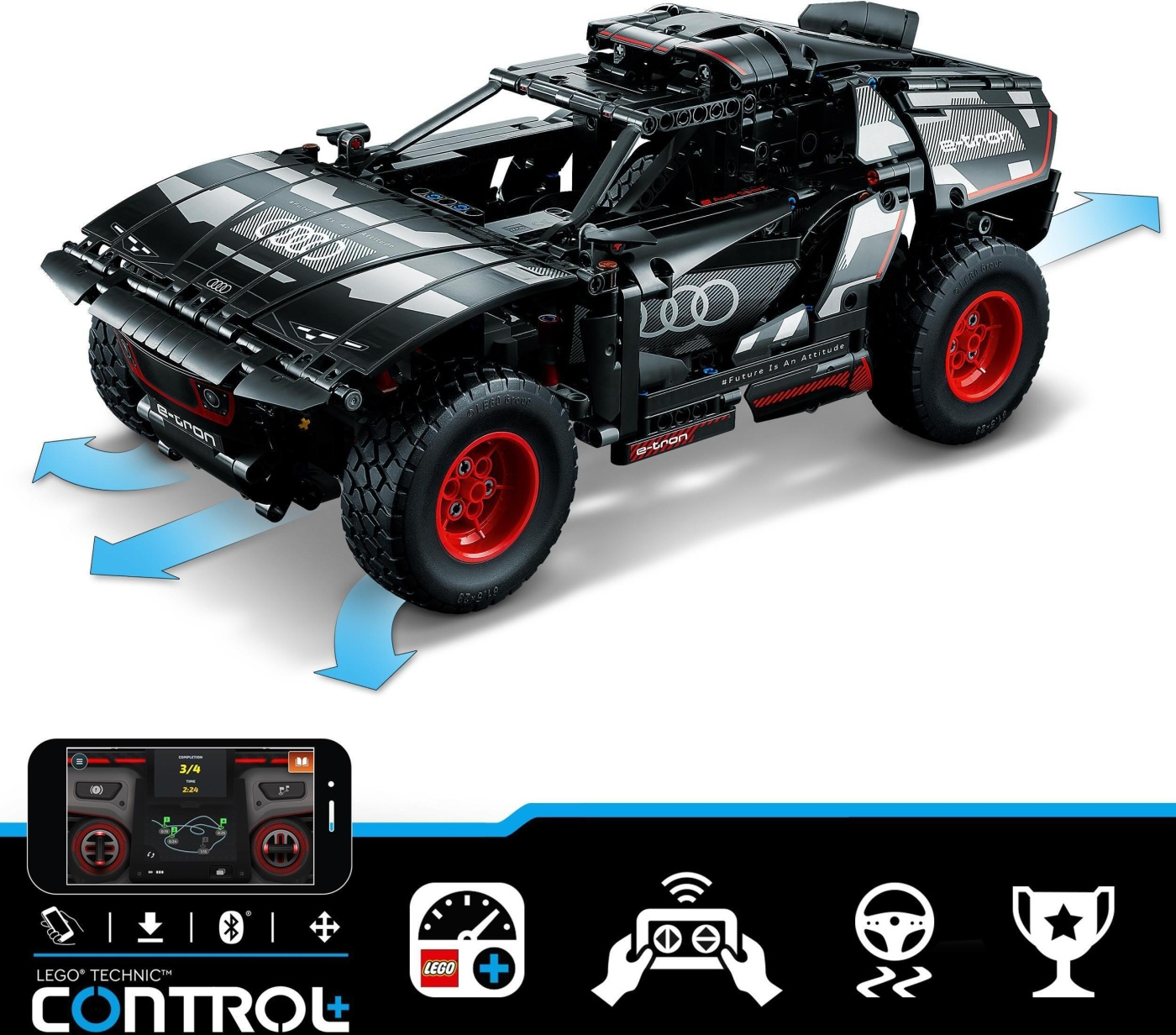 Coche rally lego technic sales