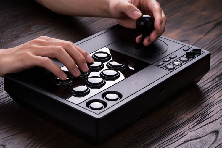 8BitDo Arcade Stick, Black, Xbox / PC
