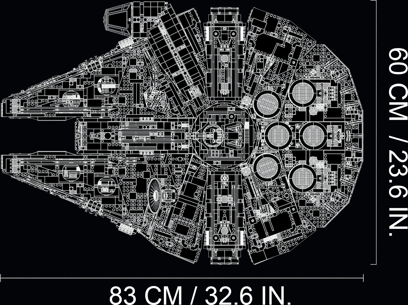 ミリオンゴット系譜 ミレニアム・ファルコン™ 75192 | スター・ウォーズ™ |レゴ®ストア公式