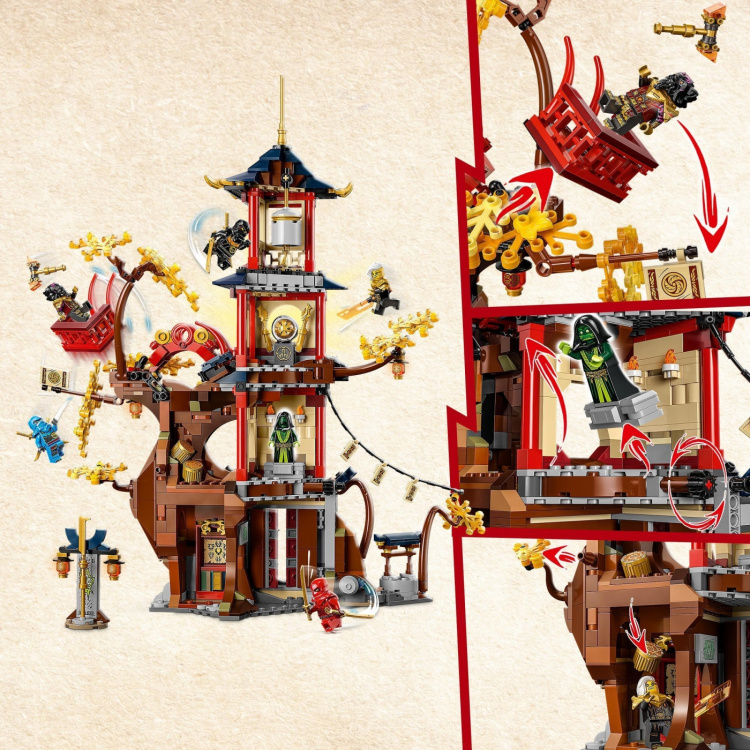 LEGO Ninjago 71795 - Temple of the Dragon Energy Cores