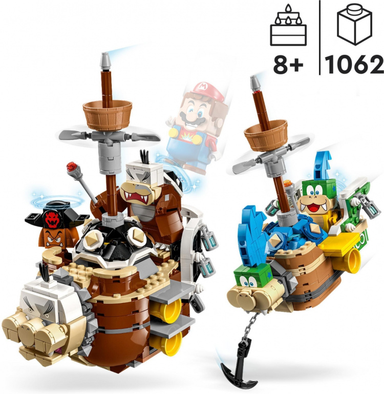 LEGO Super Mario 71427 - Larry\'s and Morton’s Airships Expansion Set