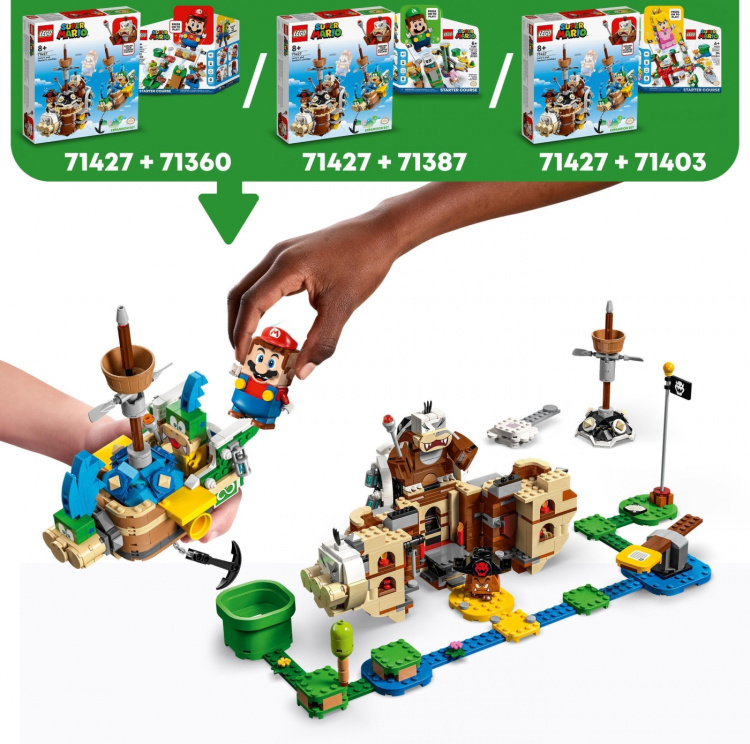 LEGO Super Mario 71427 - Larry\'s and Morton’s Airships Expansion Set