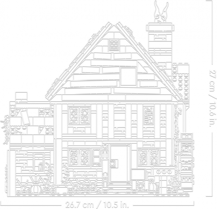 LEGO Ideas 21341 - Disney Hocus Pocus: The Sanderson Sisters\' Cottage