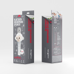 Maxlife Animal MX-100 - Bluetooth Karaoke Microphone with Built-in Speaker, White