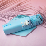 Maxlife Animal MXBM-500 - Bluetooth Karaoke Microphone with Speaker, Blue Maxlife Animal MXBM-500 - Bluetooth Karaoke Microphone with Speaker, Blue