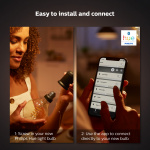 Philips Hue White Filament E27 Globe G93 Philips Hue White Filament E27 Globe G93