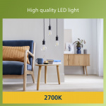 Philips LED E27 G95 Glob 4W (60W) Klar 840lm 2700K Energiklass A Philips LED E27 G95 Glob 4W (60W) Klar 840lm 2700K Energiklass A