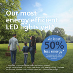 Philips LED E27 Normal 4W (60W) Frostad 840lm 2700K Energiklass A Philips LED E27 Normal 4W (60W) Frostad 840lm 2700K Energiklass A