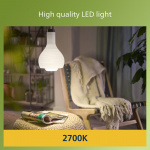 Philips LED E27 Normal 4W (60W) Frostad 840lm 2700K Energiklass A Philips LED E27 Normal 4W (60W) Frostad 840lm 2700K Energiklass A