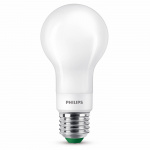 Philips LED E27 Normal 4W (60W) Frost Dimbar 840lm 2700K Energiklass A