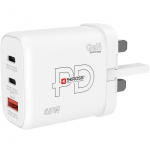 SKROSS Power Charger UK mfl. 2xUSB-C PD + 1xUSB-A GaN 65W SKROSS Power Charger UK mfl. 2xUSB-C PD + 1xUSB-A GaN 65W