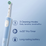 Oral B Eltandborste Vitality Pro Vapor Blue CA HBOX Oral B Eltandborste Vitality Pro Vapor Blue CA HBOX
