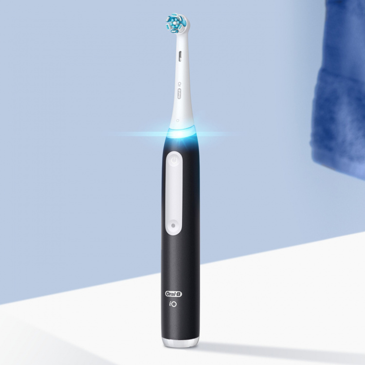 Oral B Eltandborste iO3 Duo Matt Black / Ice Blue